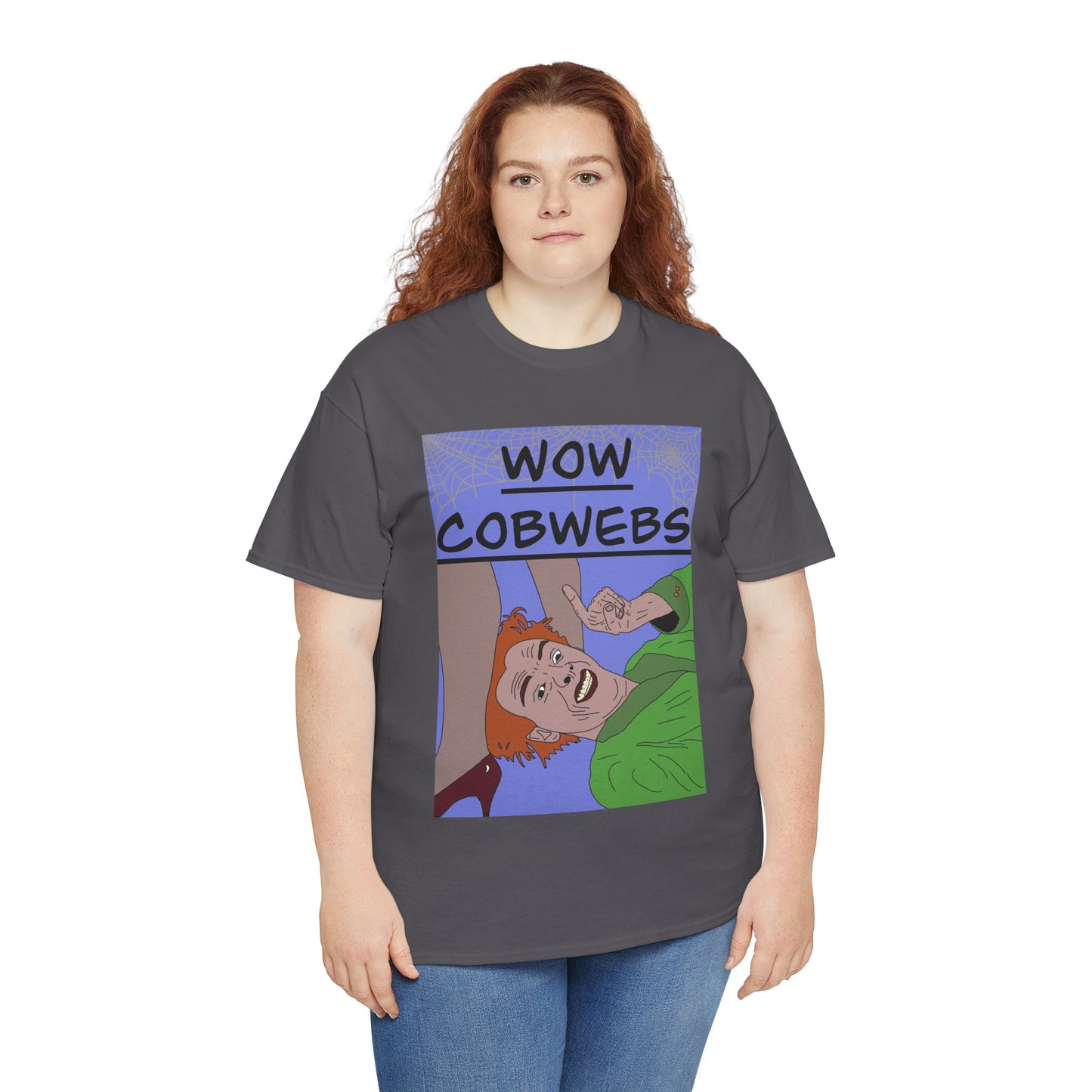 Drop Dead Fred T-Shirt — Funny "Wow Cobwebs" Retro Cartoon Tee