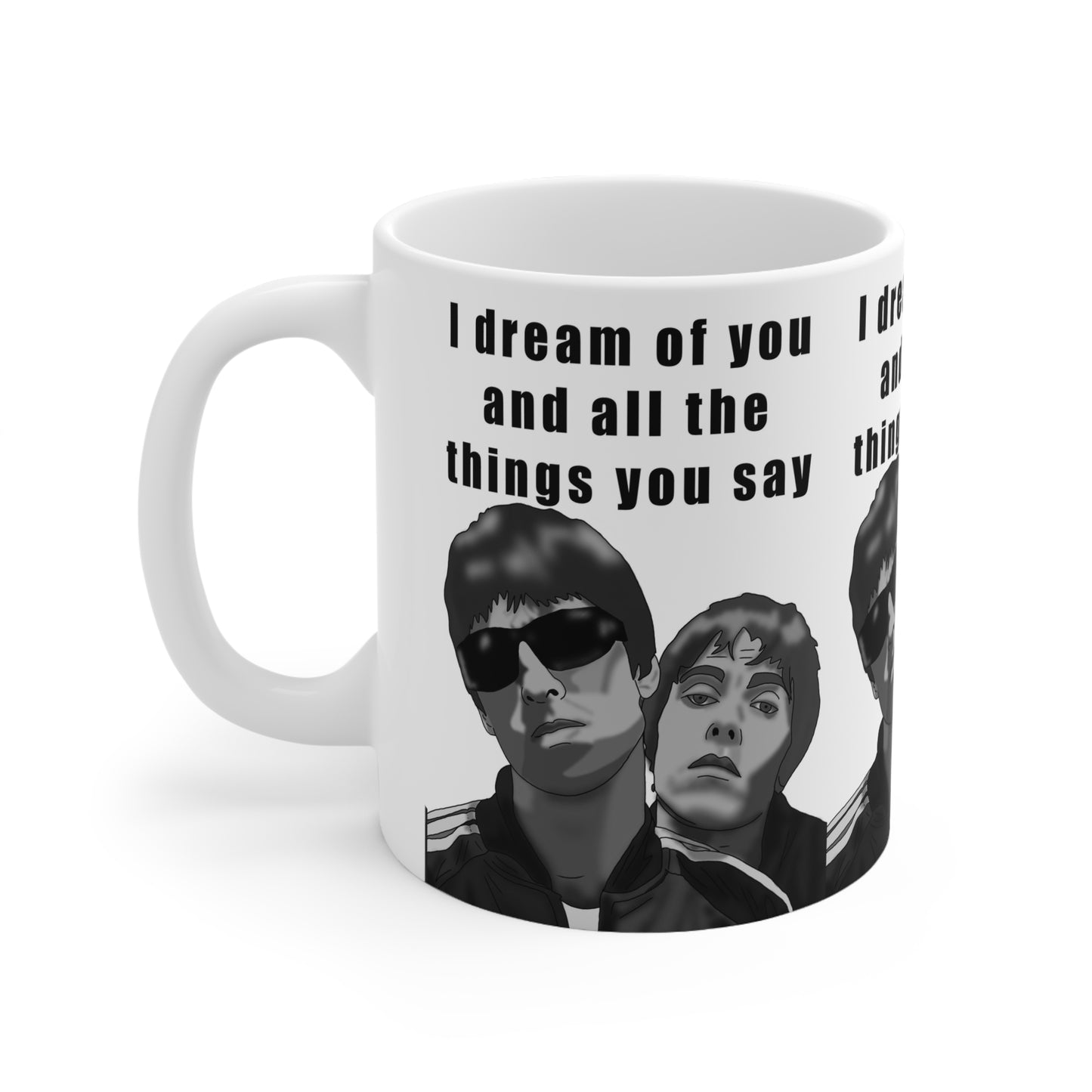 Oasis Slide Away "I Dream of You and All the Things You Say" Coffee Cup