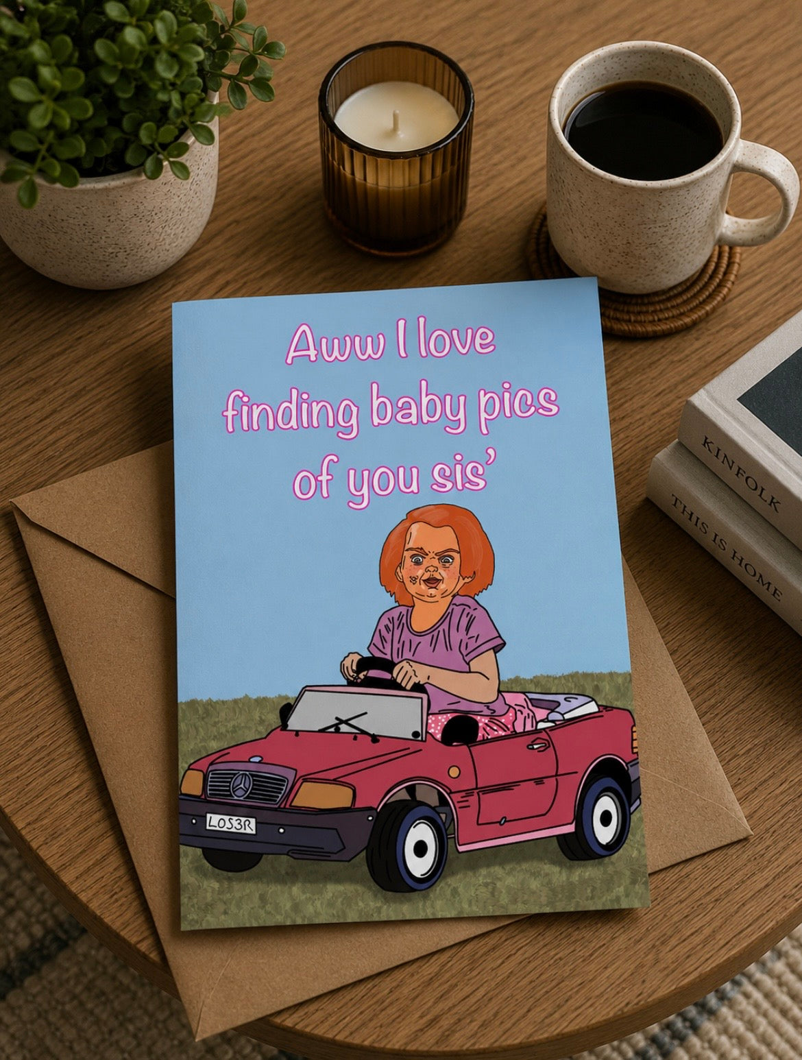 Any Occasion Card Chucky It’s You Sister | More Jam