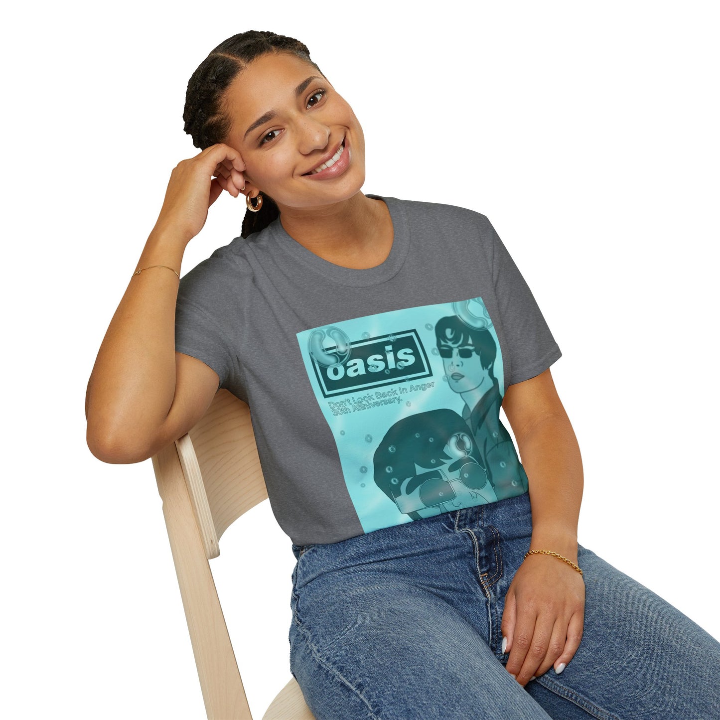 Oasis 30th Anniversary Don’t Look Back In Anger  T-Shirt | More Jam