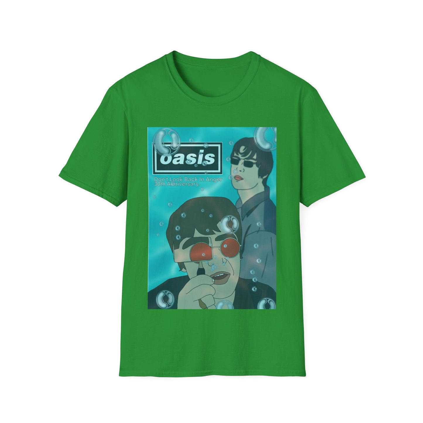Oasis Don’t Look Back In Anger 30th Anniversary T Shirt | More Jam