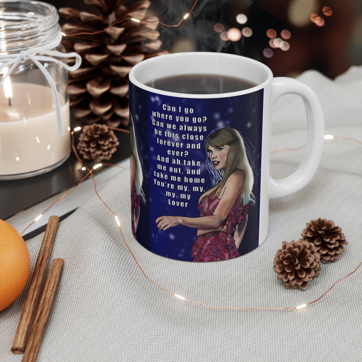 Taylor Swifty 'Lover' Ceramic Cup