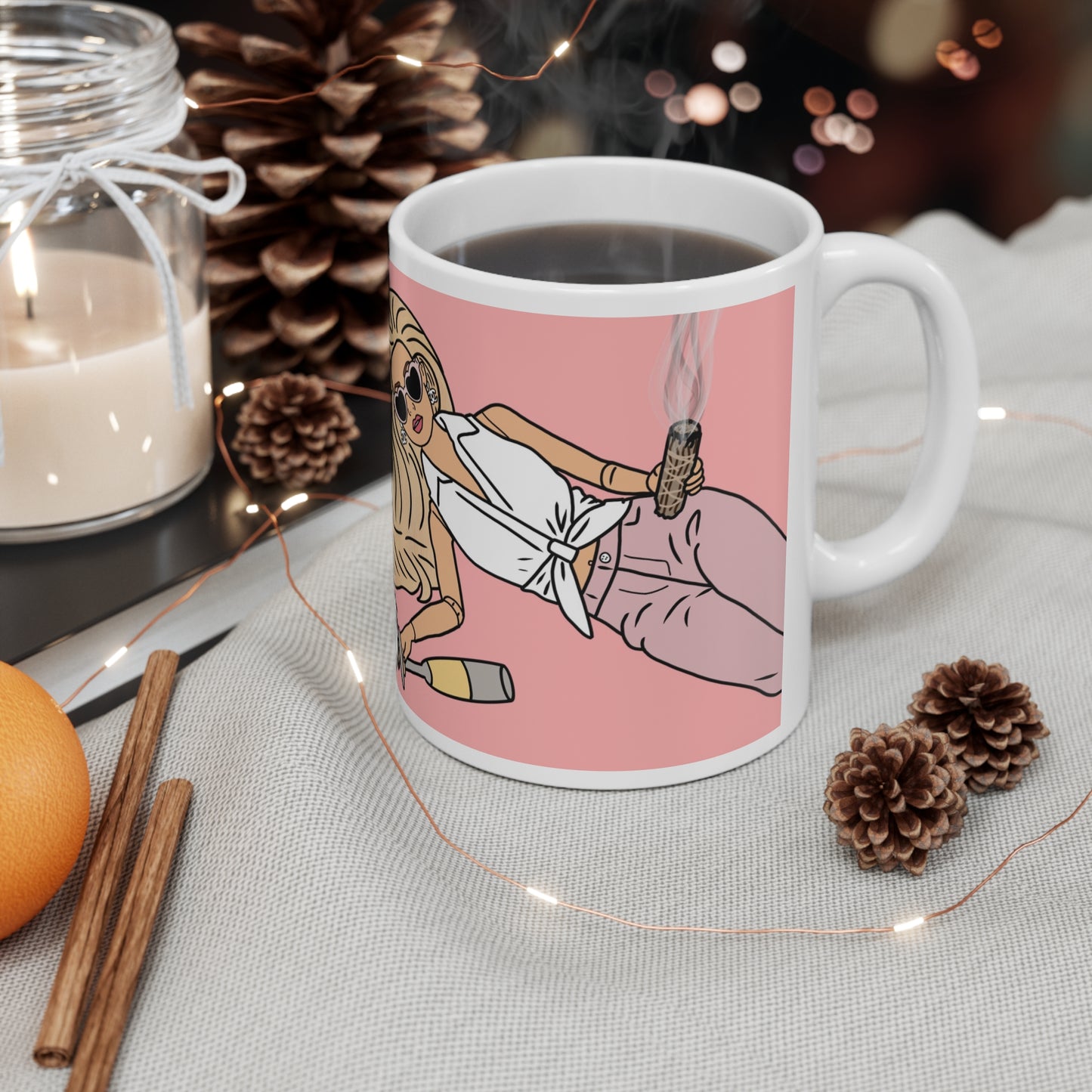 Barbie | Sage Burning Funny Mug | More Jam