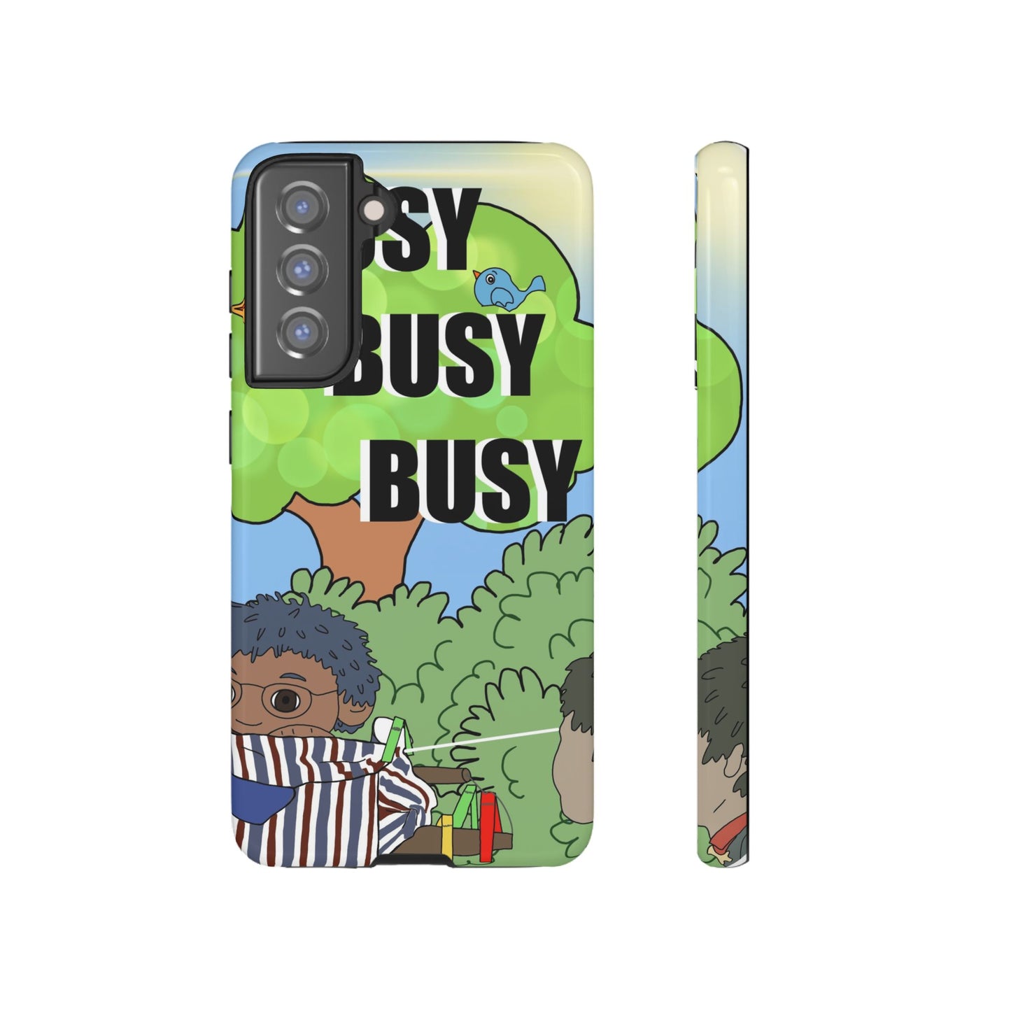 Phone Case — "Busy Busy Busy"