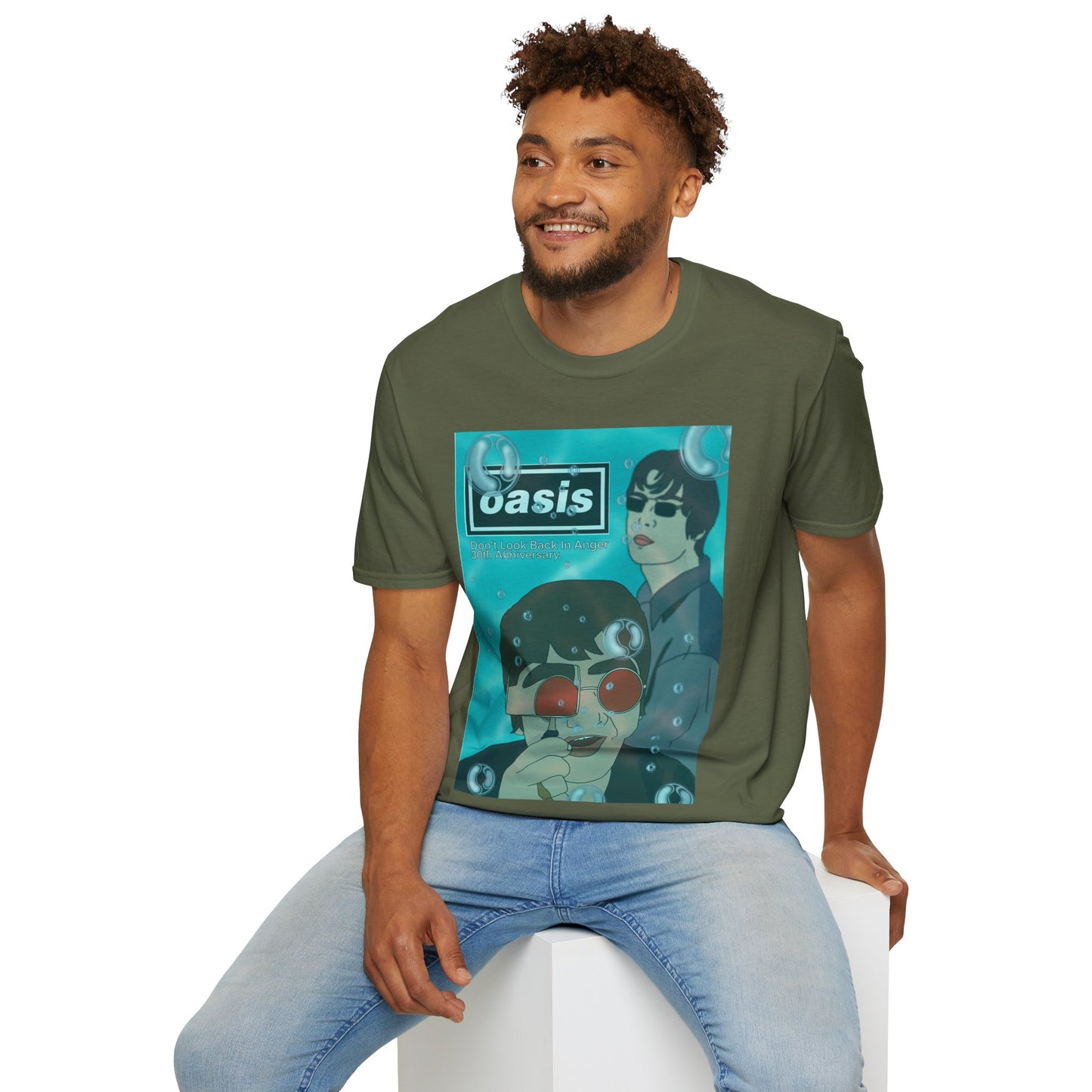 Oasis Don’t Look Back In Anger 30th Anniversary T Shirt | More Jam