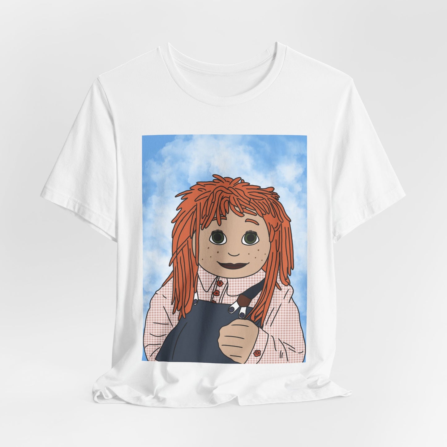 Tilly Tee — Cute Redhead Doll Graphic T-Shirt