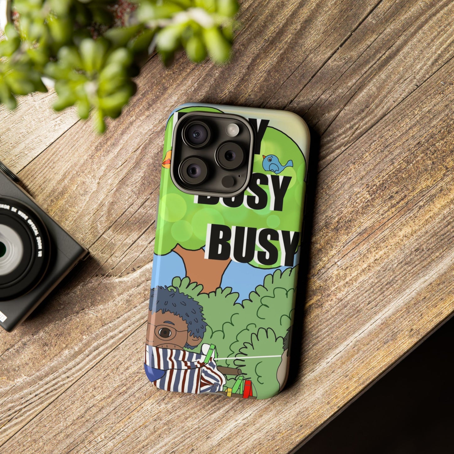 Phone Case — "Busy Busy Busy"
