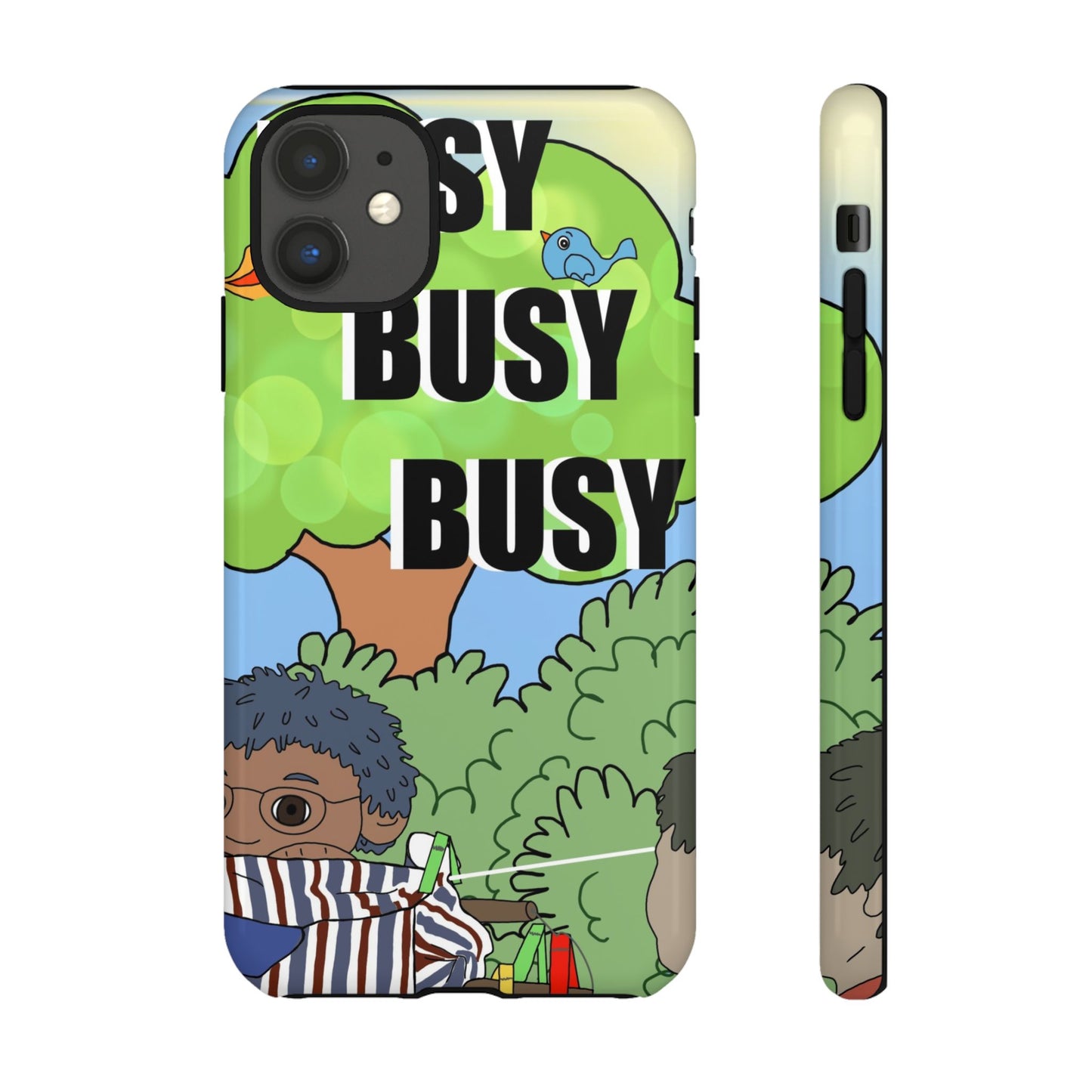 Phone Case — "Busy Busy Busy"