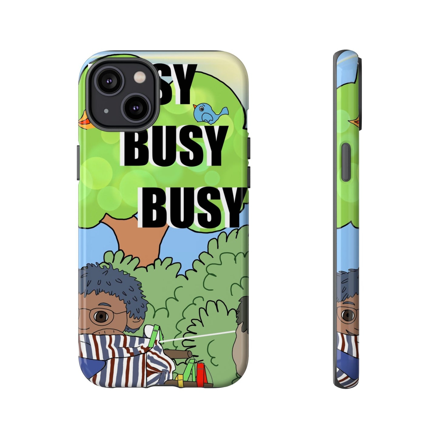 Phone Case — "Busy Busy Busy"