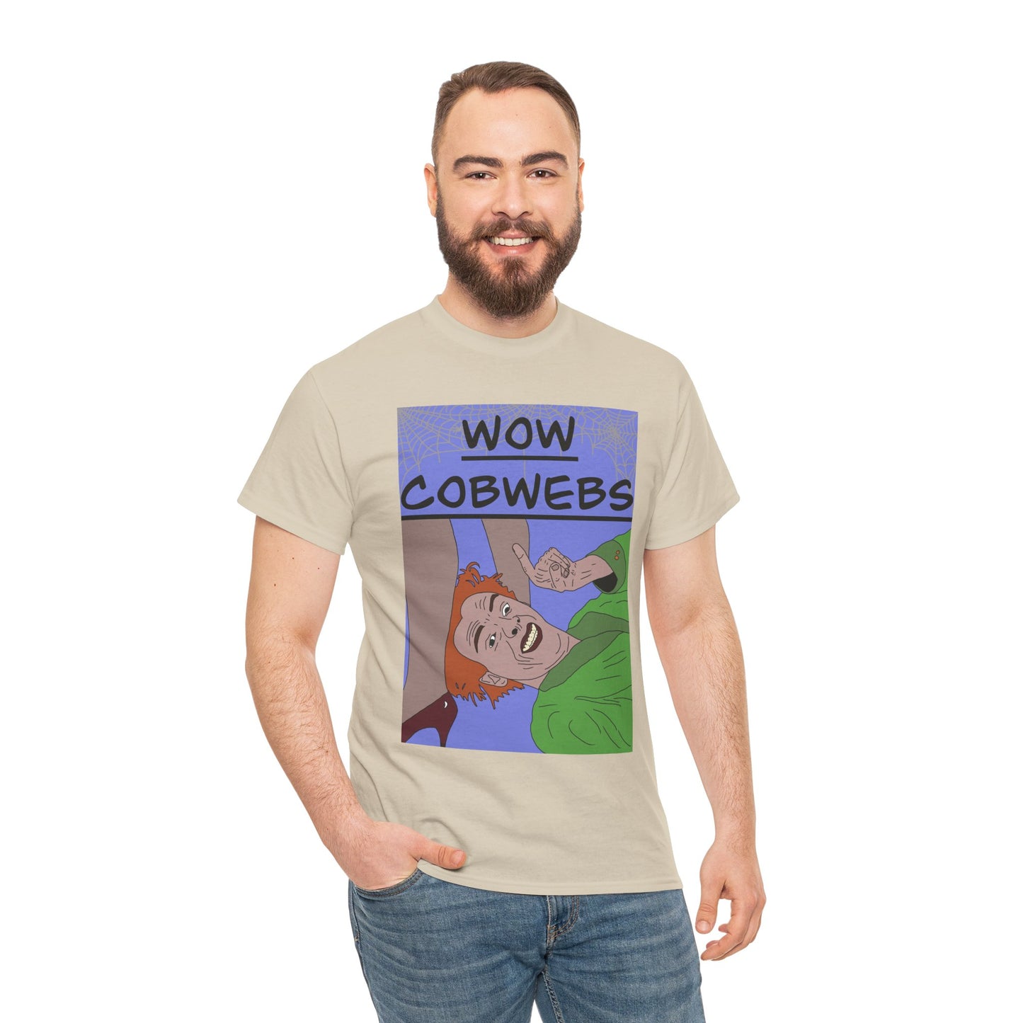 Drop Dead Fred T-Shirt — Funny "Wow Cobwebs" Retro Cartoon Tee
