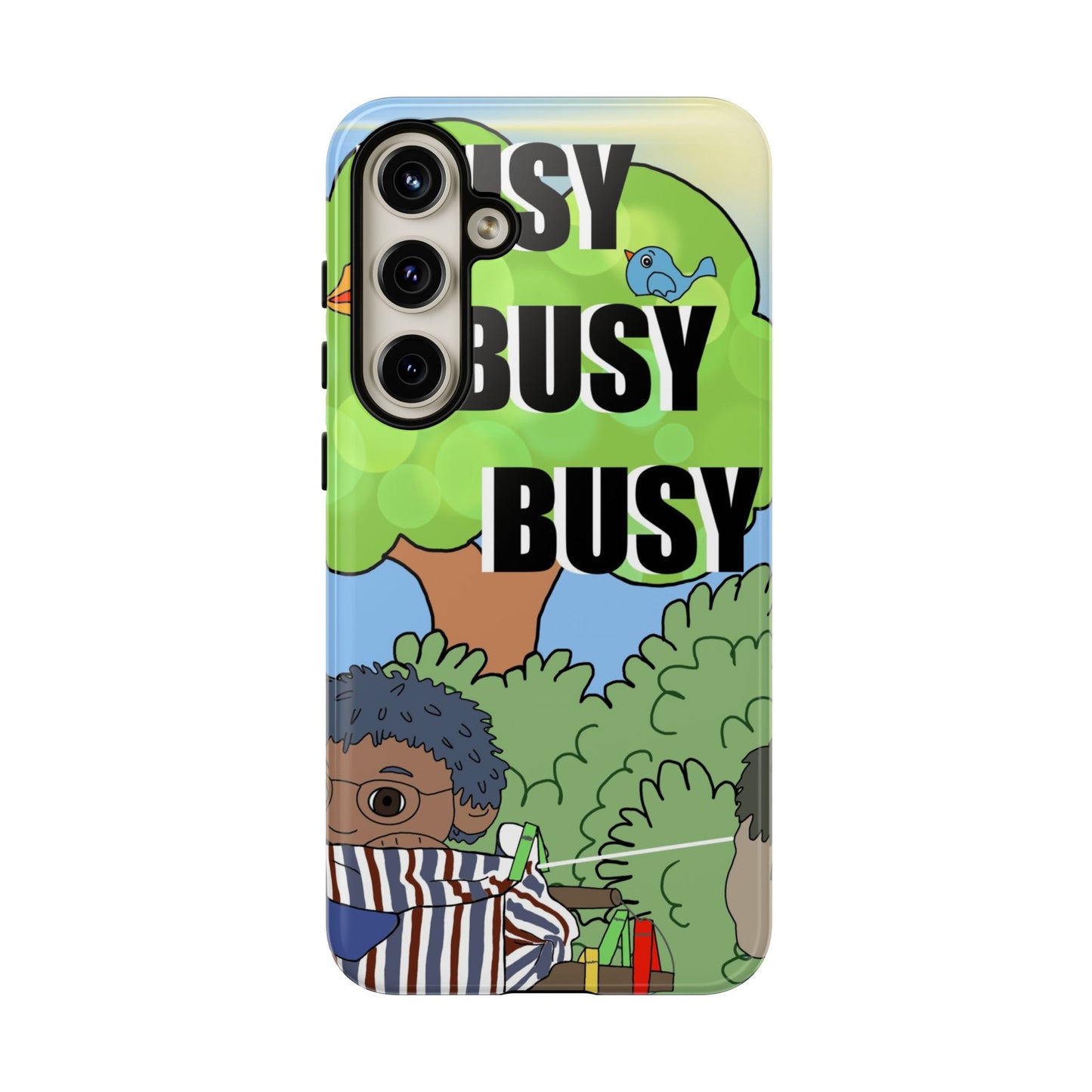 Phone Case — "Busy Busy Busy"