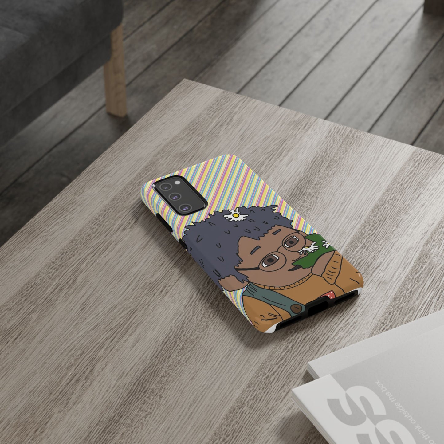 Cute Flowers Tom Phone Case —