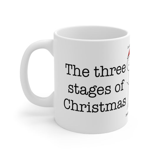 The 3 Stages Of Christmas | Christmas Mug | More Jam