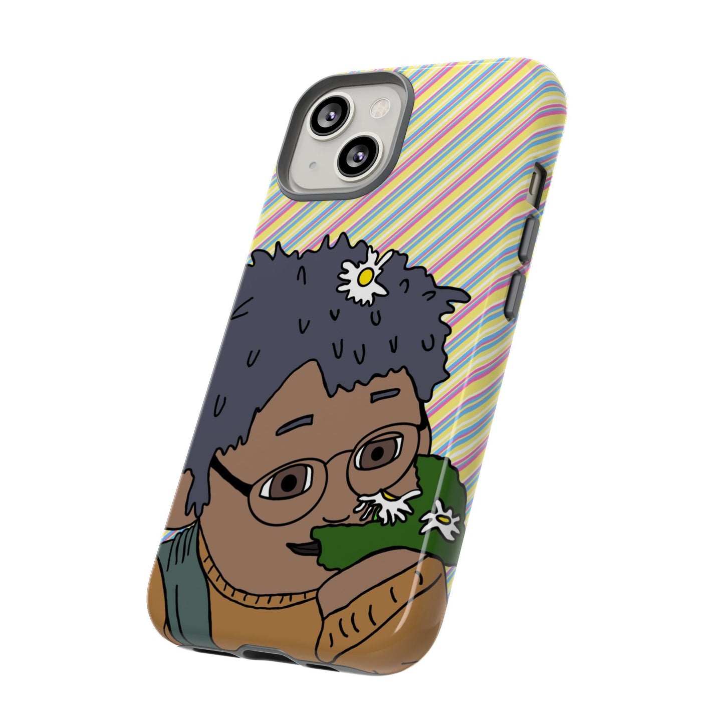 Cute Flowers Tom Phone Case —