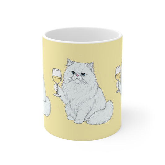 Persian Cat | Wine Mug | More Jam