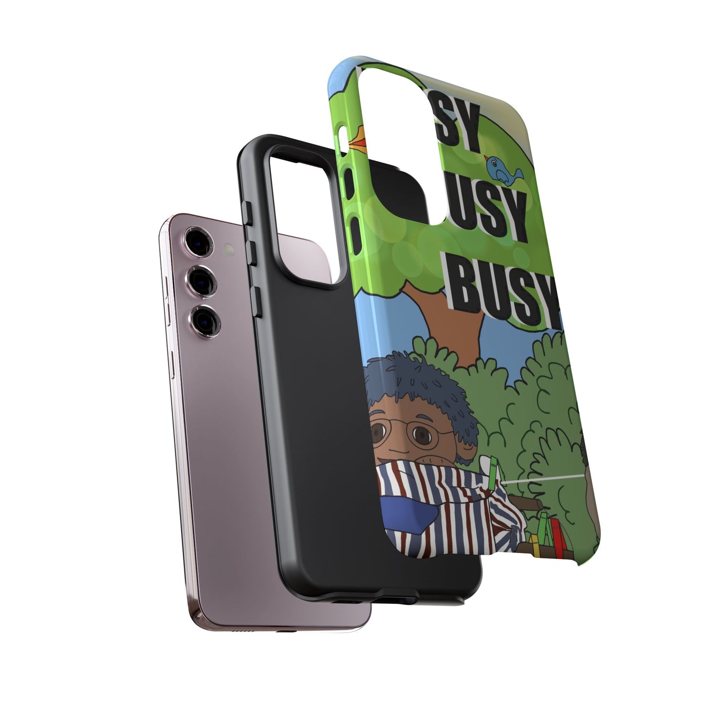 Phone Case — "Busy Busy Busy"