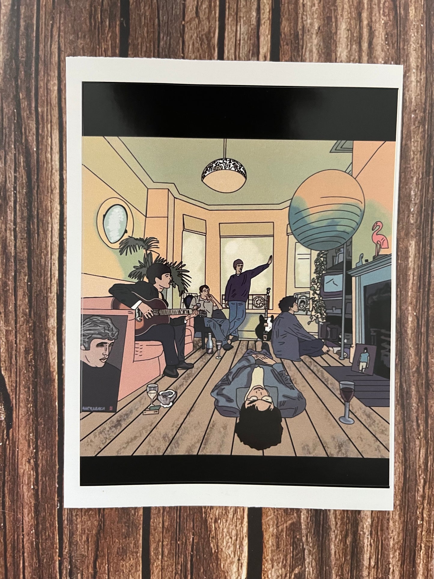 Oasis Definitely Maybe Wine Labels