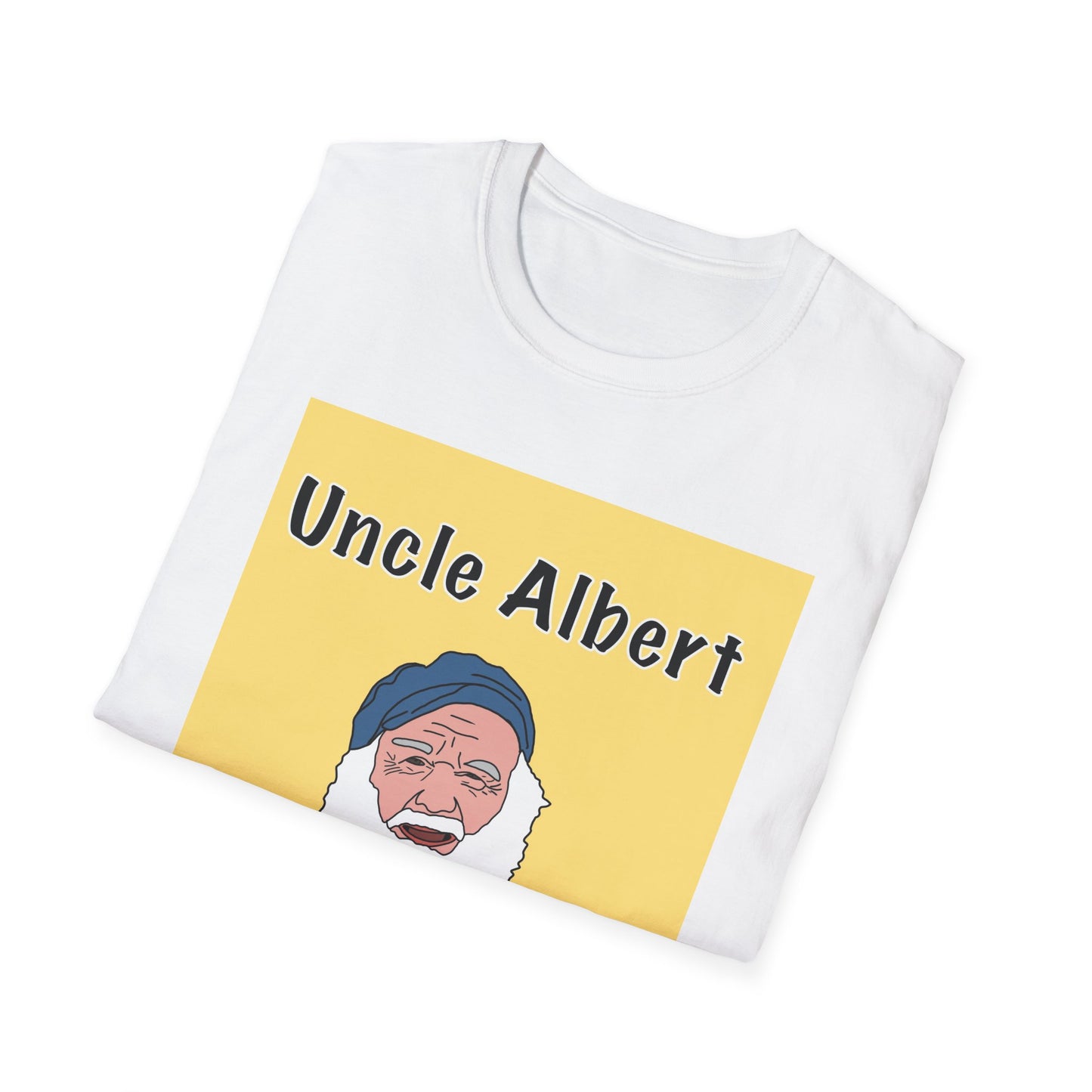 Only Fools & Horses Uncle Albert T-Shirt — Vintage Captain Portrait Tee