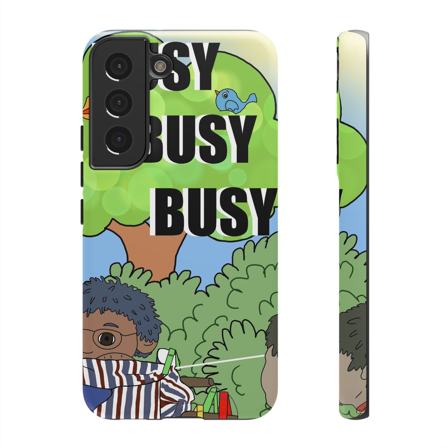 Phone Case — "Busy Busy Busy"