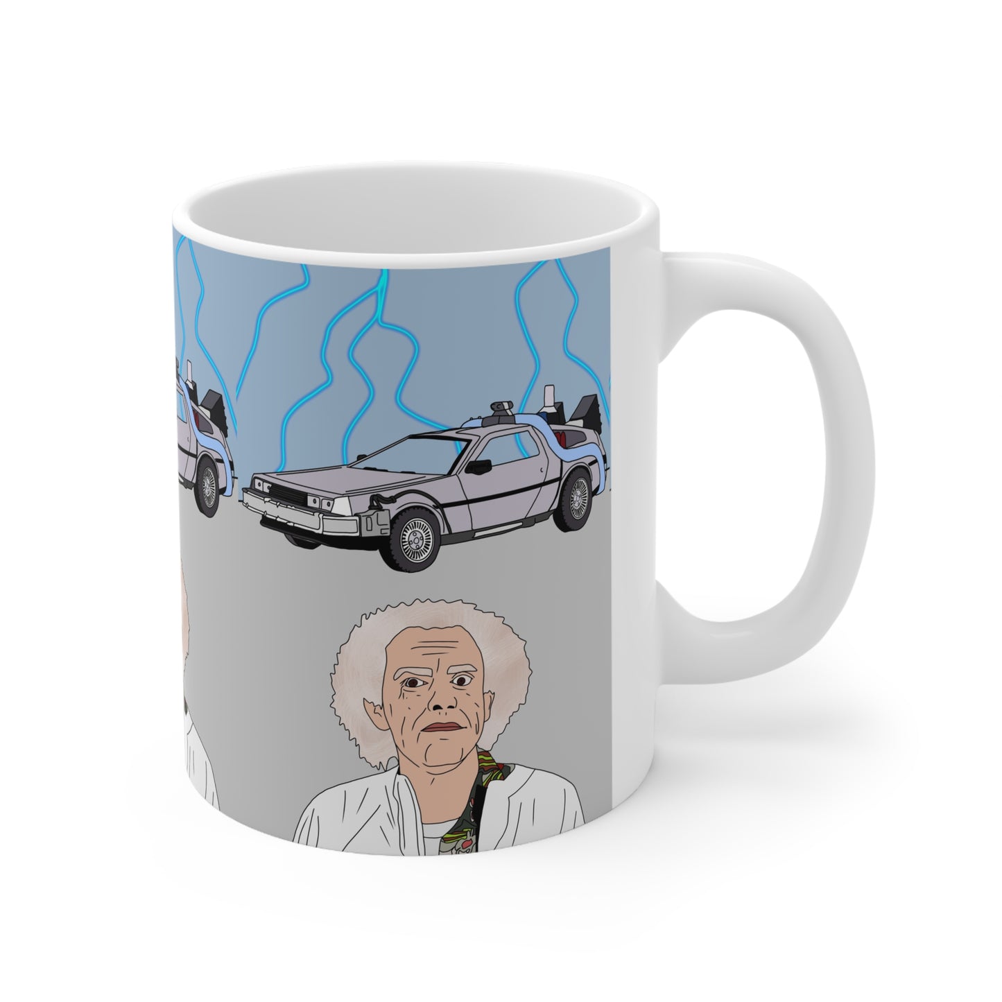 Back To The Future DeLorean | Move Mug | More Jam