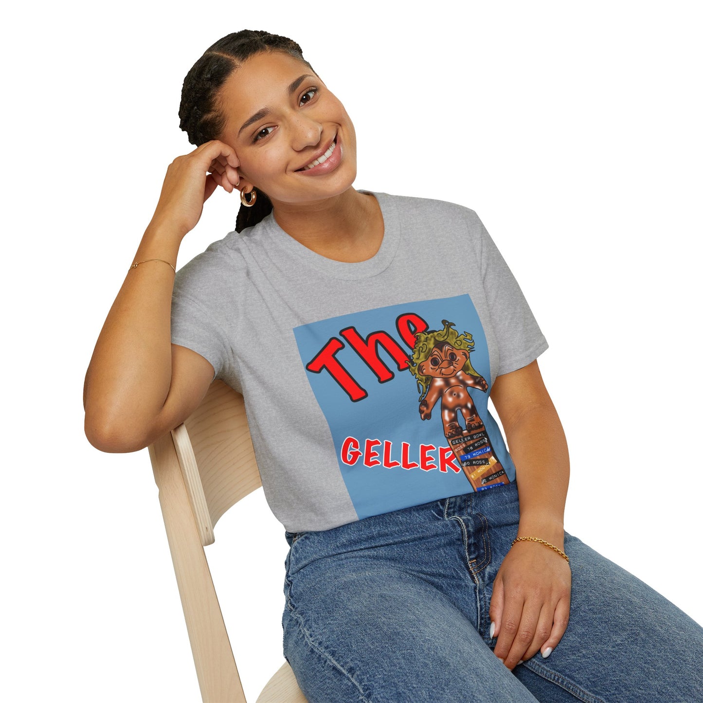 Friends TV Show Geller Cup T-Shirt — Retro Trophy Graphic Tee