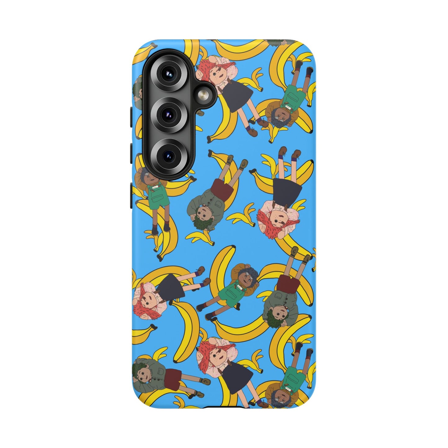 Banana Tots Pattern Phone Case — Cute Cartoon Phone Cover