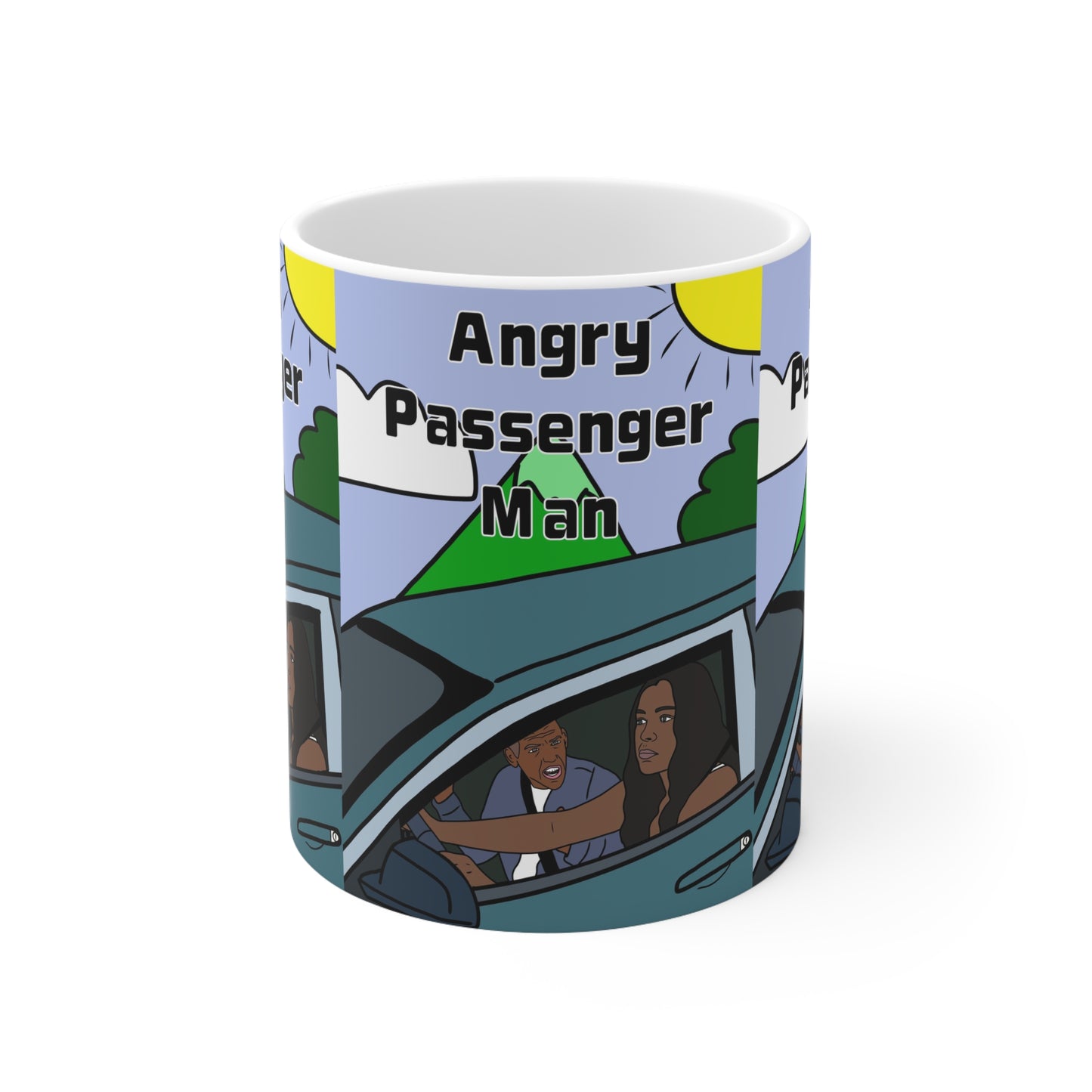 Angry Passenger | Funny Mug | More Jam