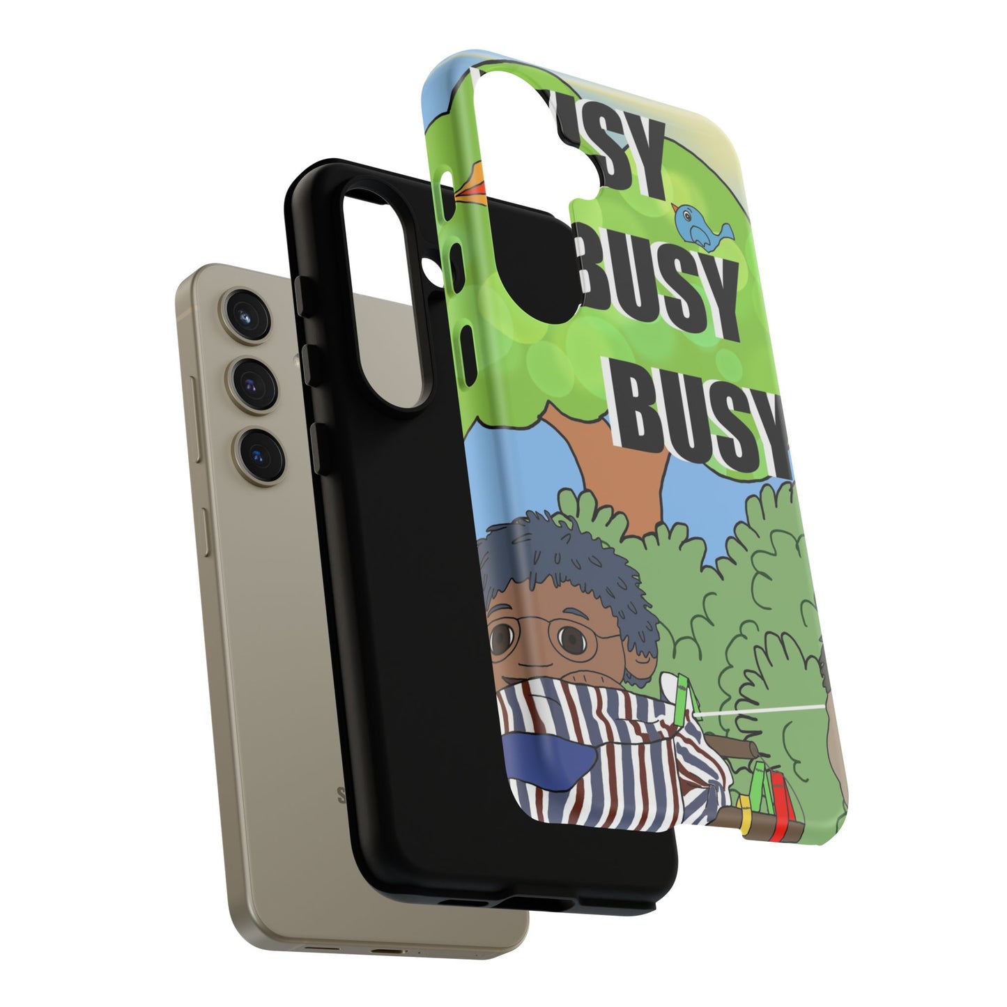 Phone Case — "Busy Busy Busy"