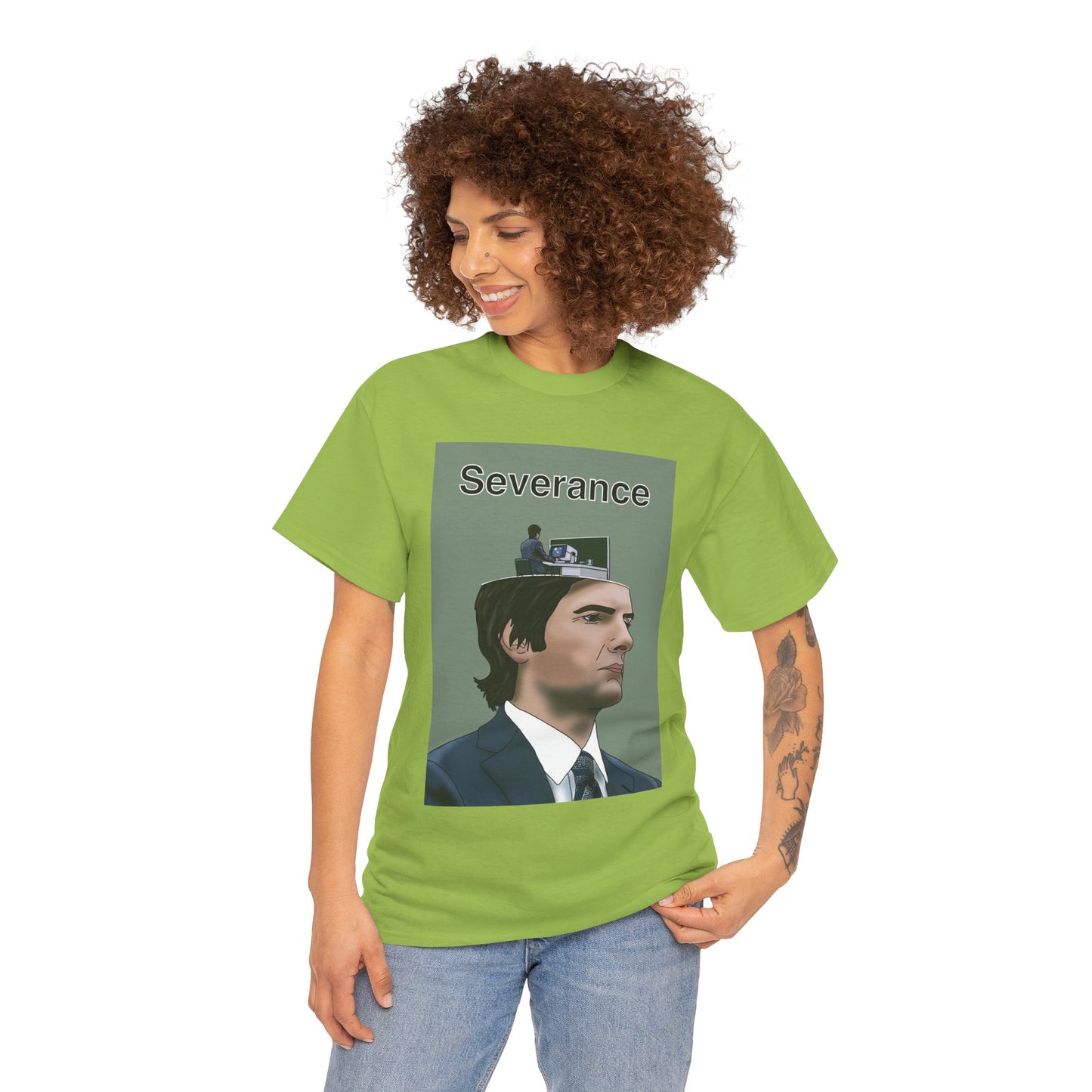 Severance Tee — Minimalist TV-Series Graphic T-Shirt