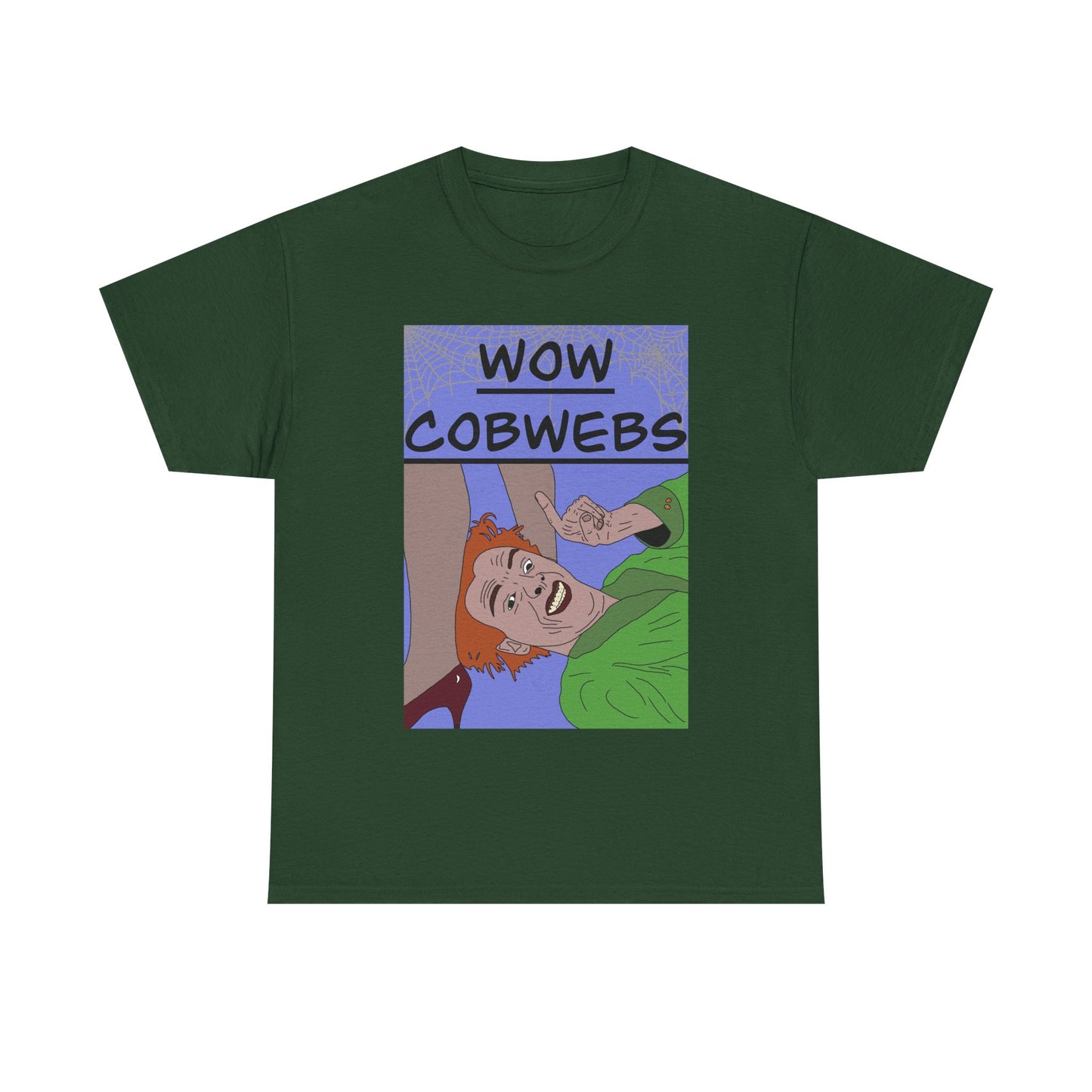 Drop Dead Fred T-Shirt — Funny "Wow Cobwebs" Retro Cartoon Tee