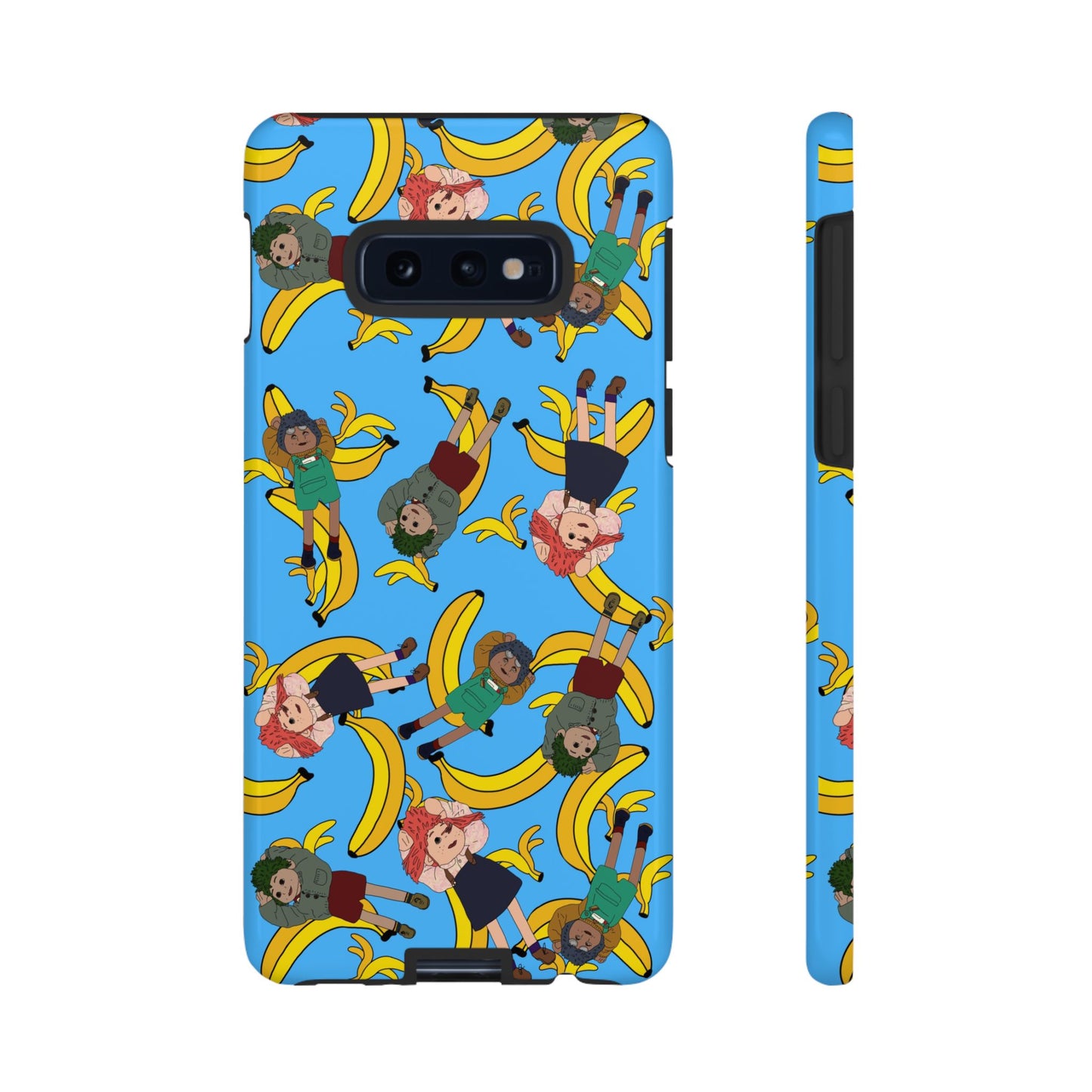 Banana Tots Pattern Phone Case — Cute Cartoon Phone Cover