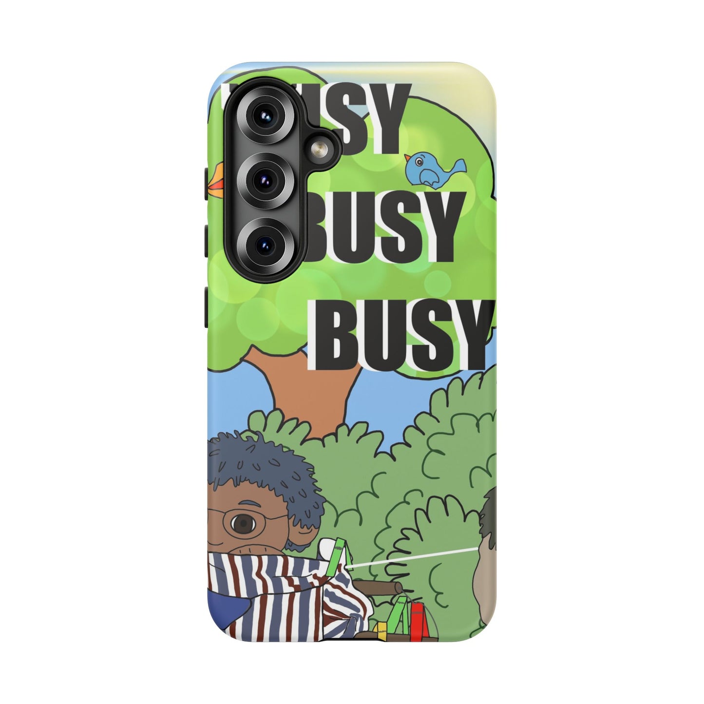 Phone Case — "Busy Busy Busy"