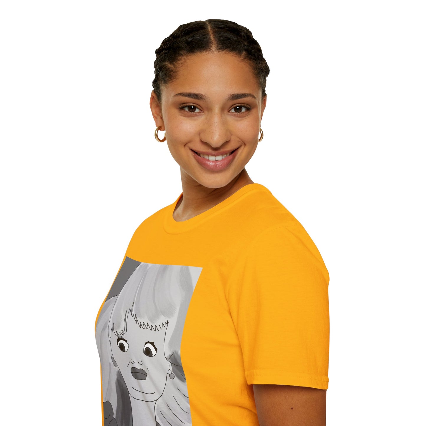 EWWW T-Shirt — Retro Pop Art Doll Portrait Graphic Tee