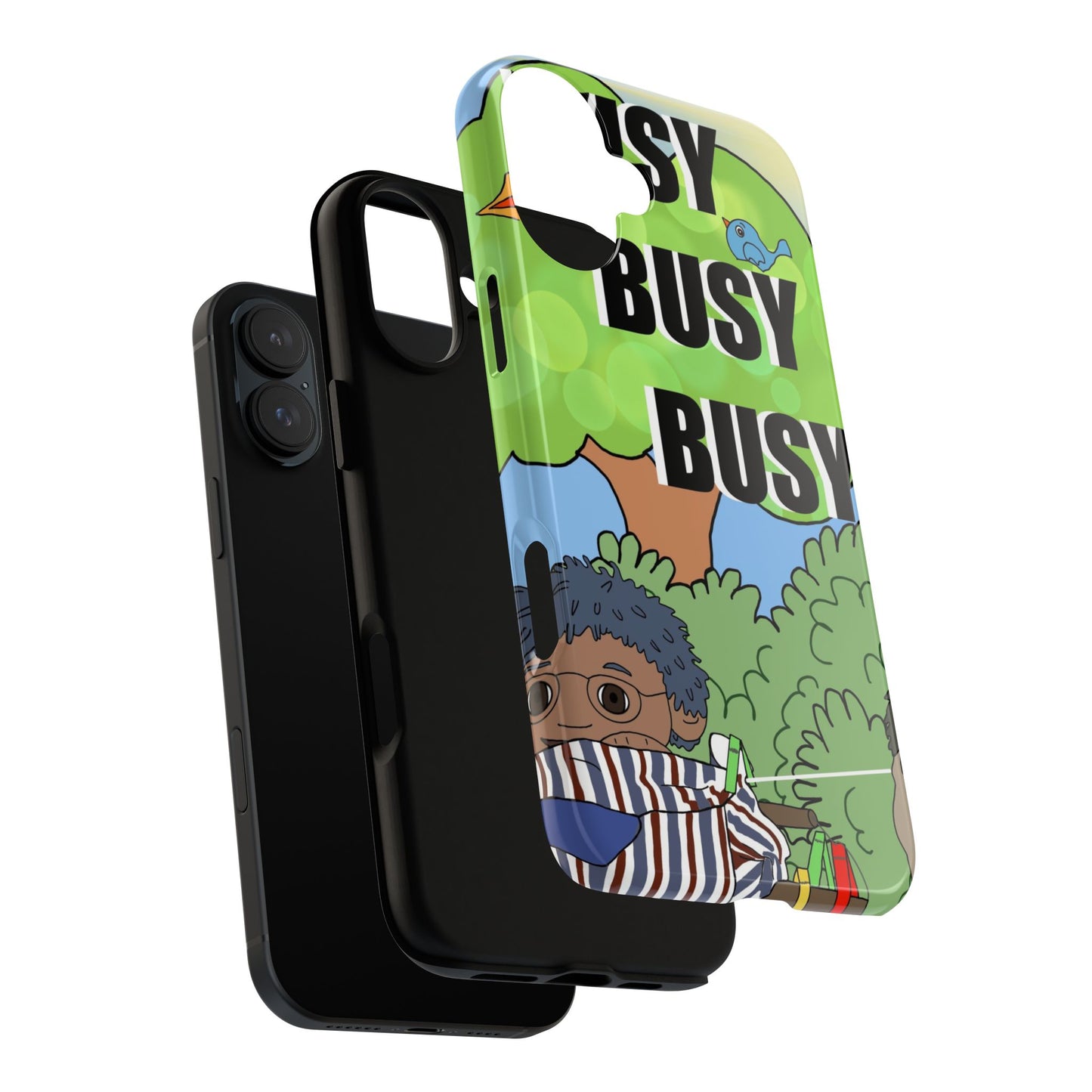 Phone Case — "Busy Busy Busy"