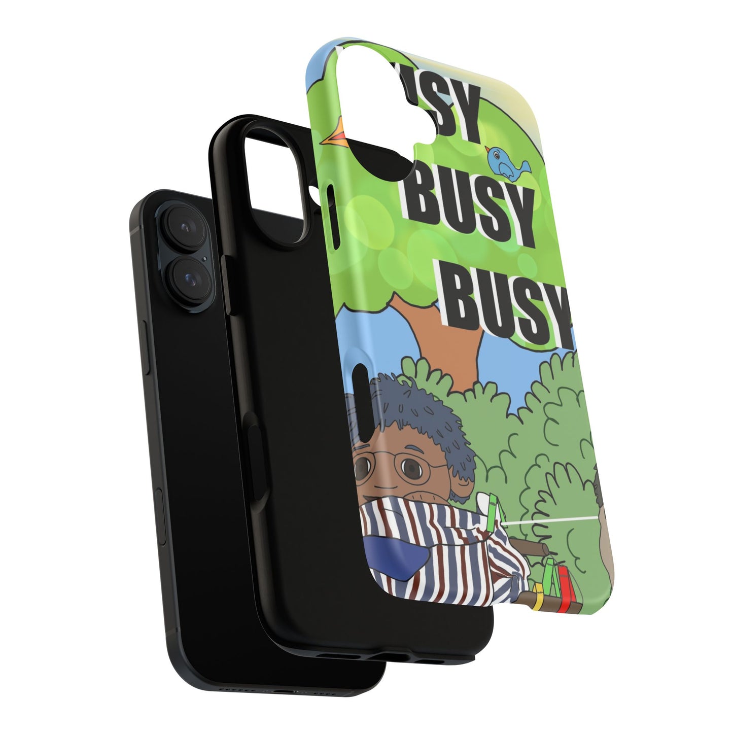 Phone Case — "Busy Busy Busy"