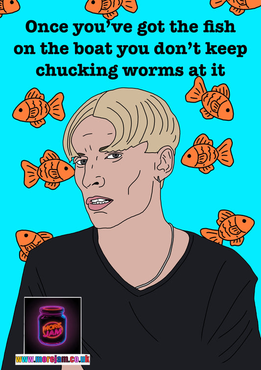Once You've Got The Fish On The Hook | Funny Kurtan This Country Card