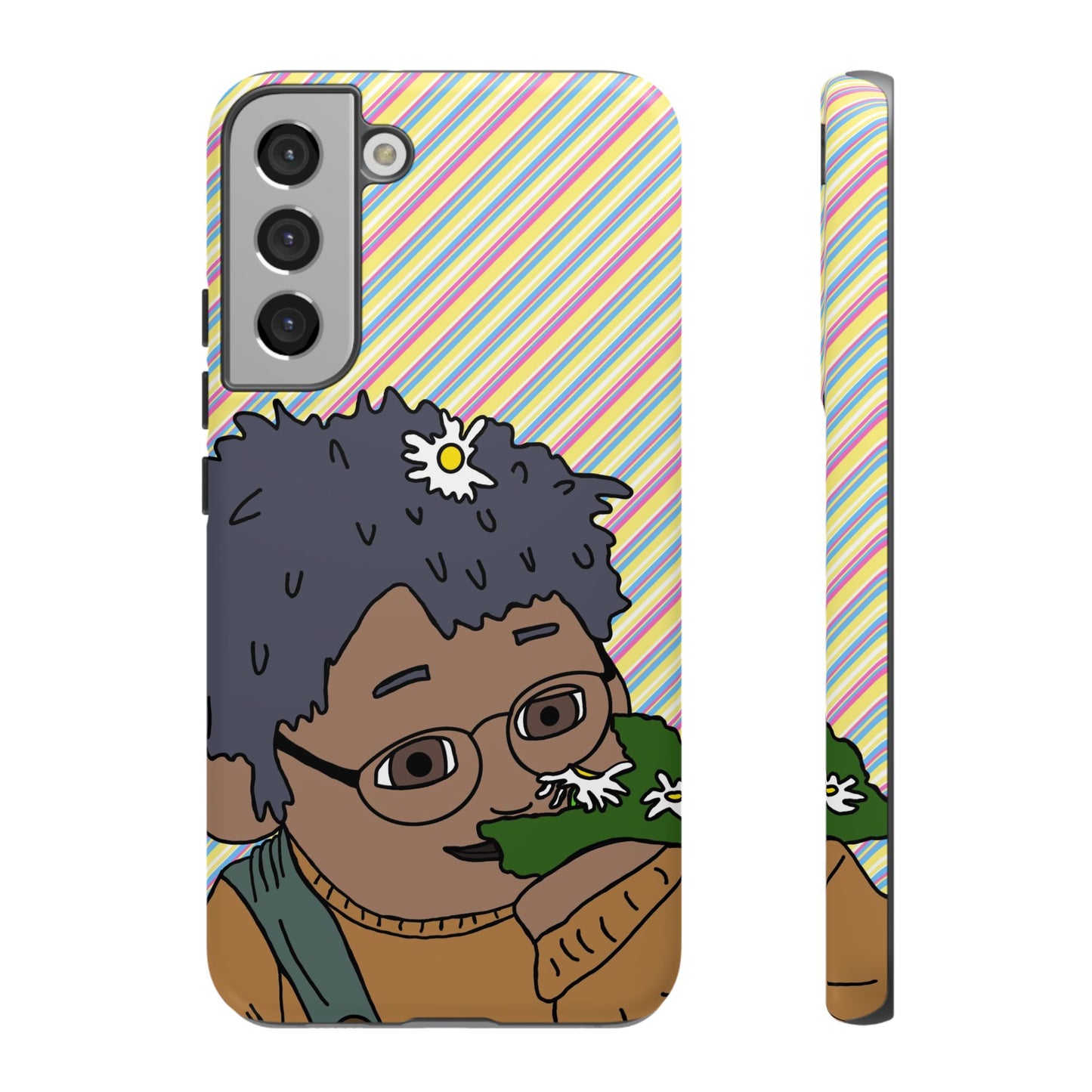 Cute Flowers Tom Phone Case —