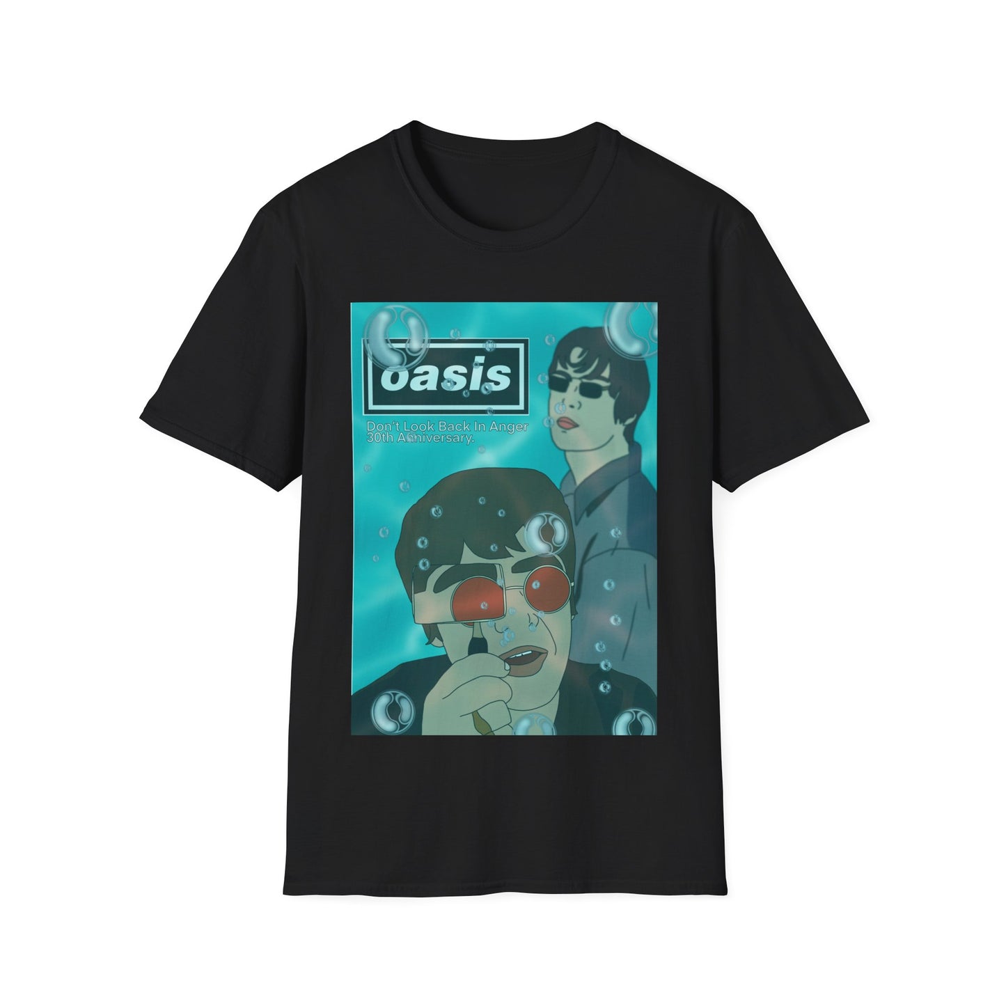 Oasis Don’t Look Back In Anger 30th Anniversary T Shirt | More Jam