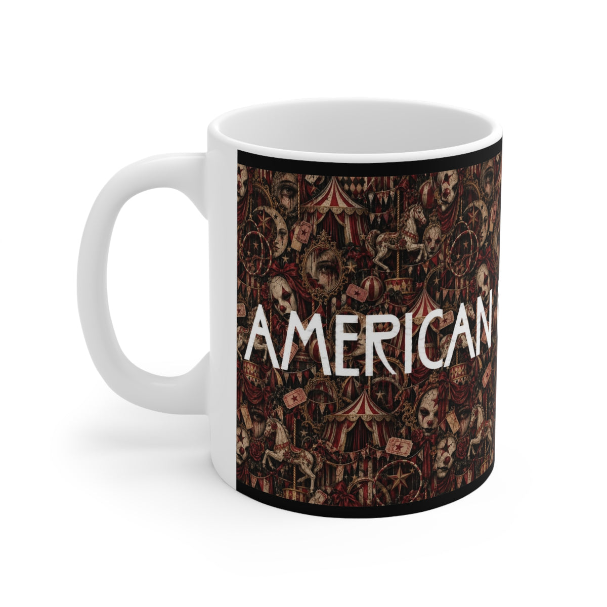 American Horror Story | Clown Pattern Mug | More Jam