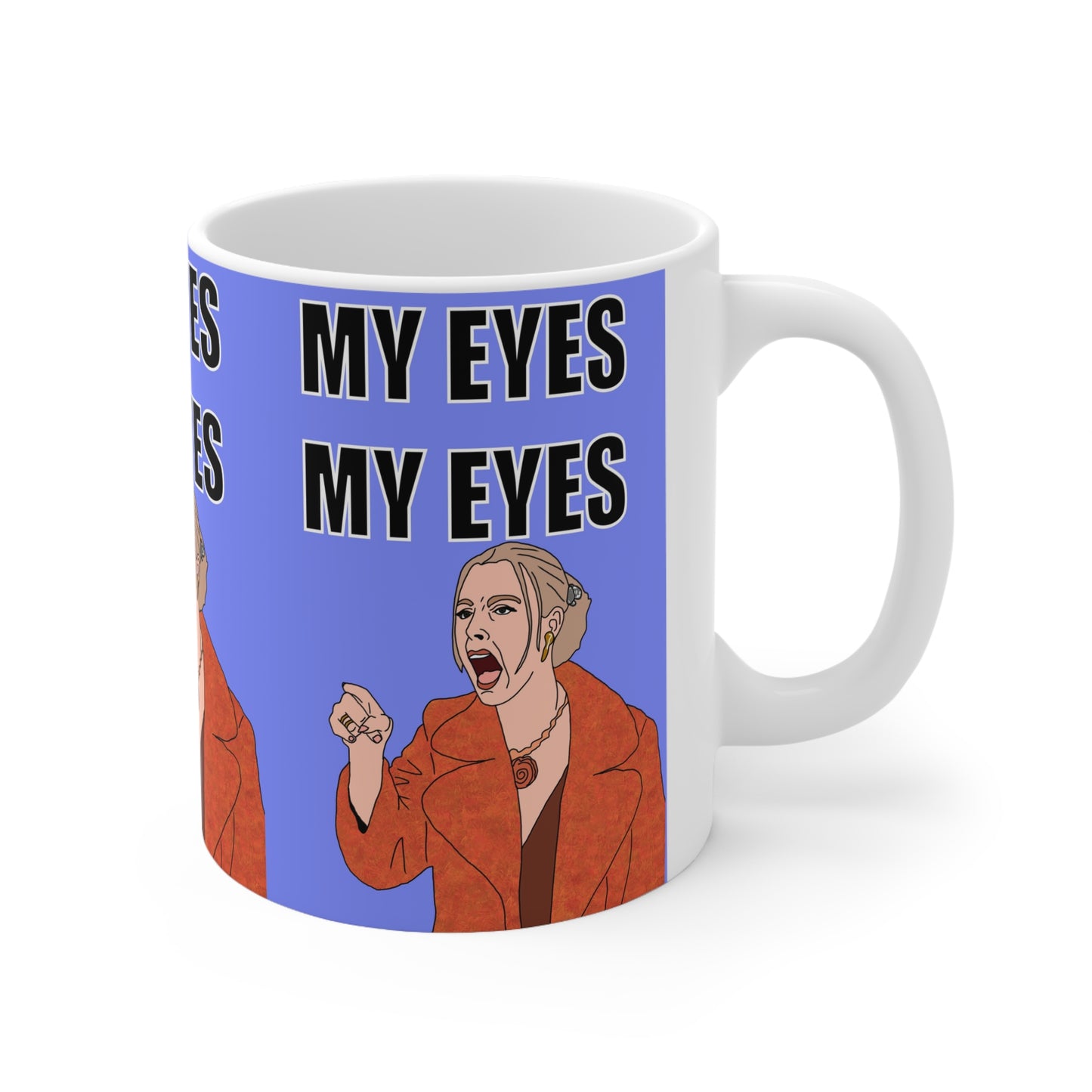 Phoebe Friends My Eyes Ceramic Coffee Cups