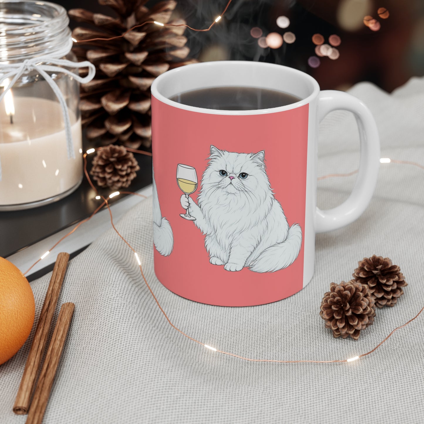 Persian Cat | Wine Mug | More Jam