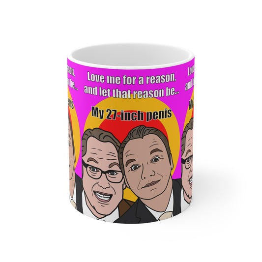Love Me For A Reason, Let The Reason Be... | Shooting Stars Mug | More Jam