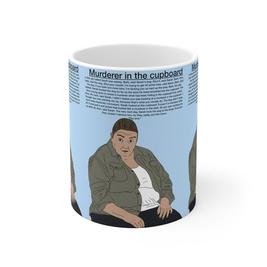 This Country | Mandy Murderer In The Closet Mug | More Jam