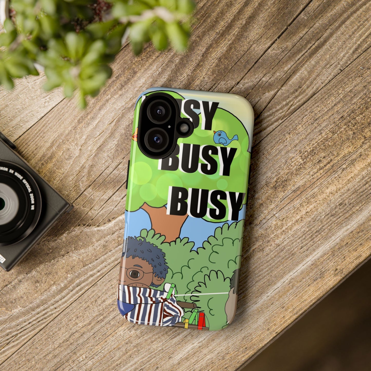 Phone Case — "Busy Busy Busy"