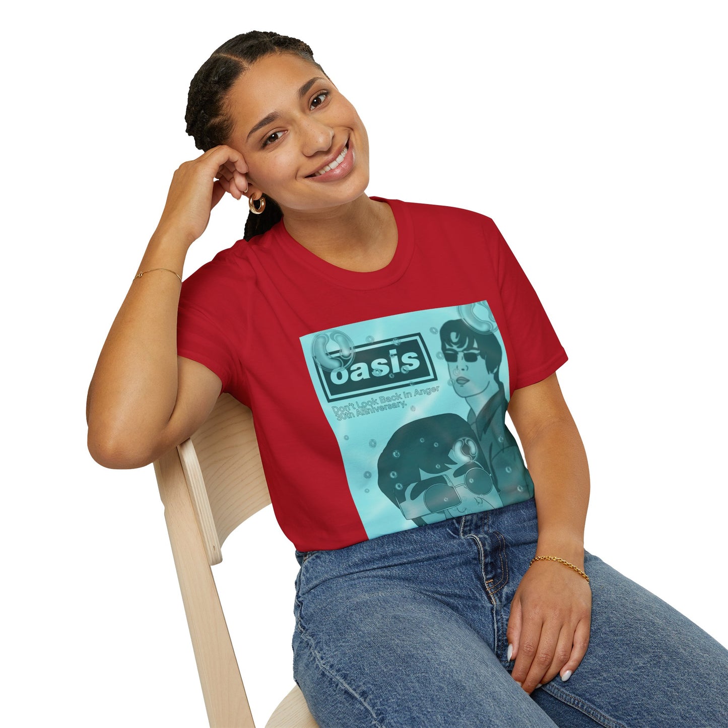 Oasis 30th Anniversary Don’t Look Back In Anger  T-Shirt | More Jam