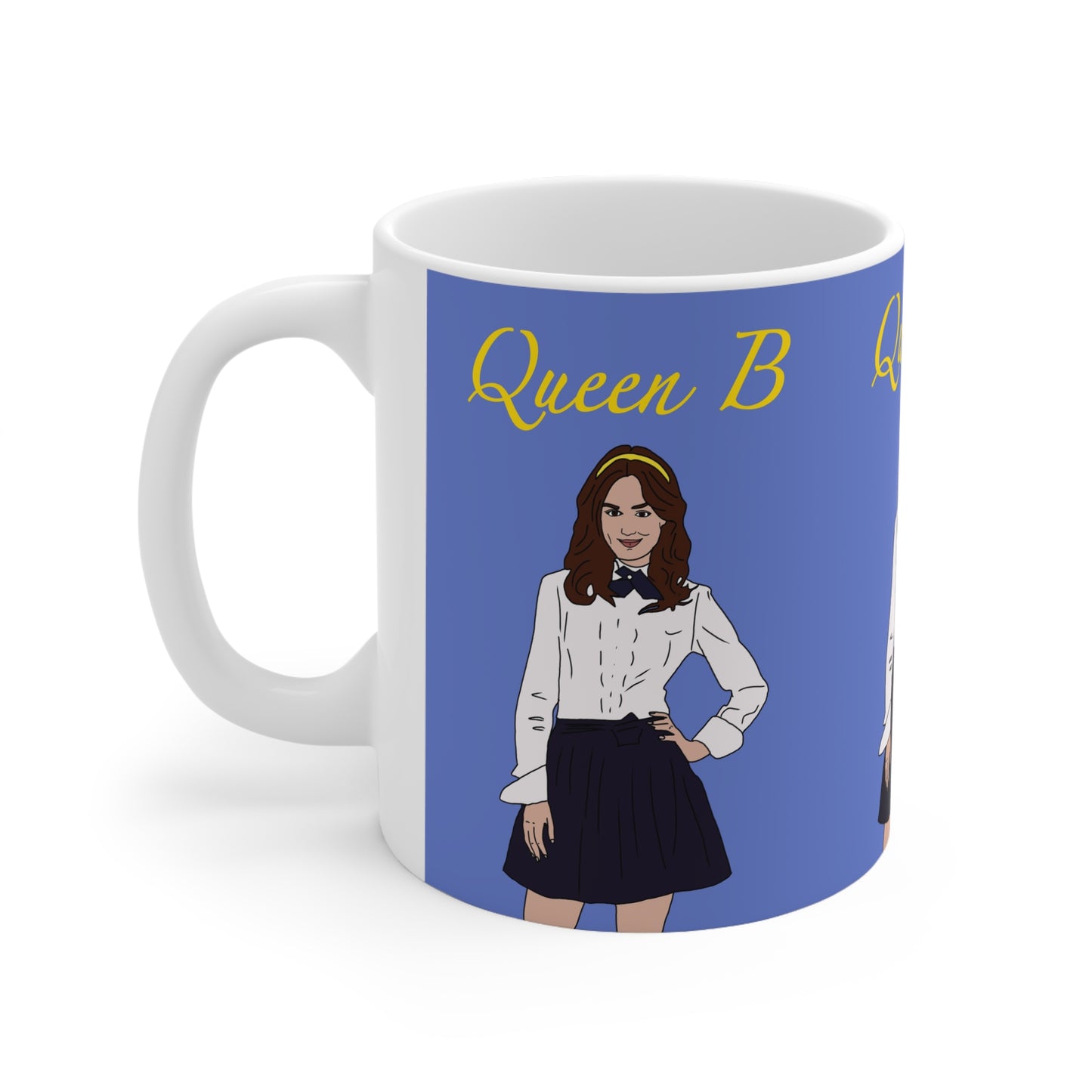 Blair Waldorf Gossip Girl Queen B Ceramic Coffee Mug —