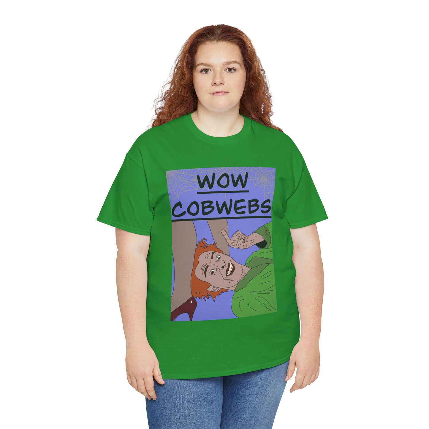 Drop Dead Fred T-Shirt — Funny "Wow Cobwebs" Retro Cartoon Tee