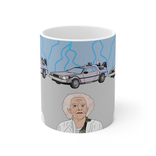 Back To The Future DeLorean | Move Mug | More Jam