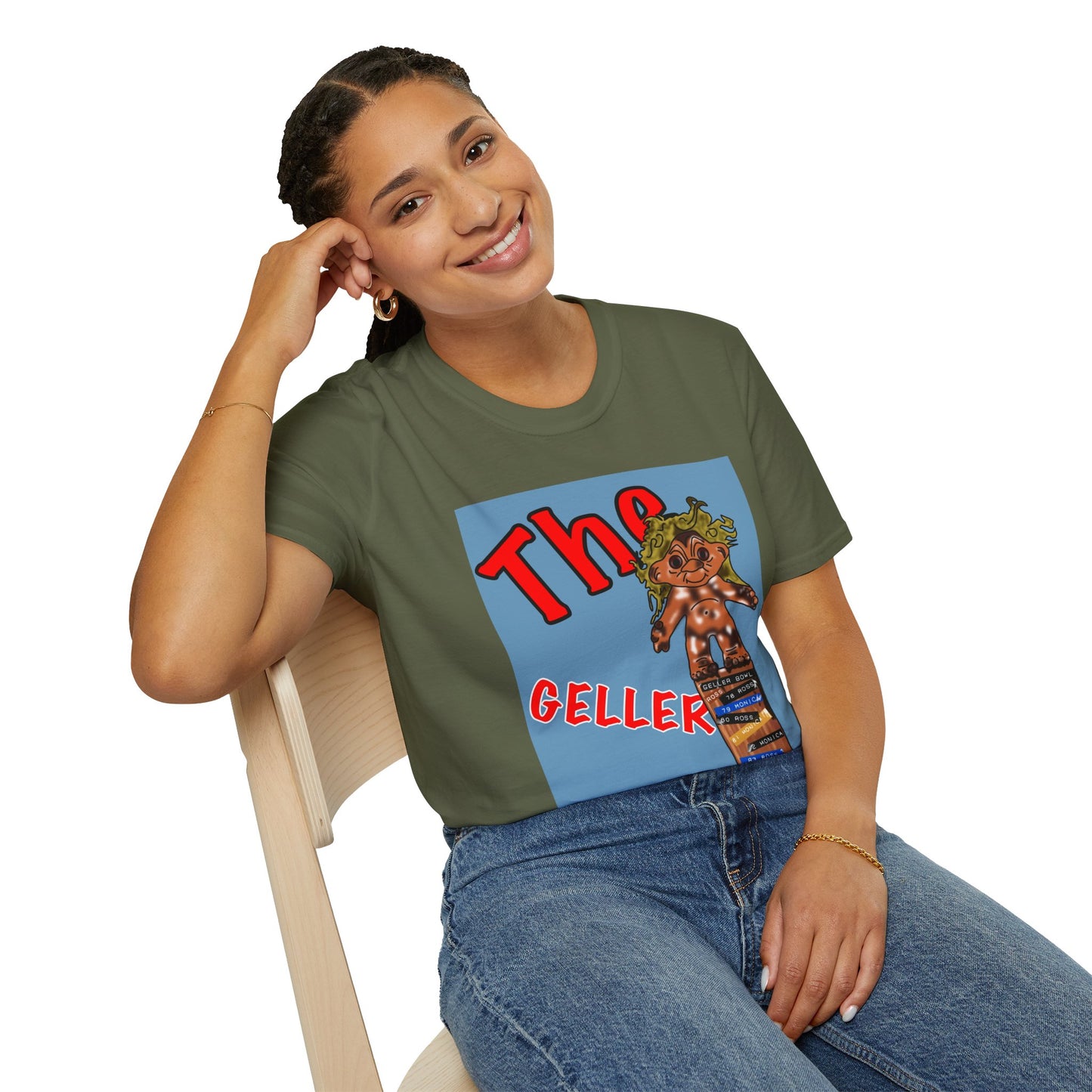 Friends TV Show Geller Cup T-Shirt — Retro Trophy Graphic Tee