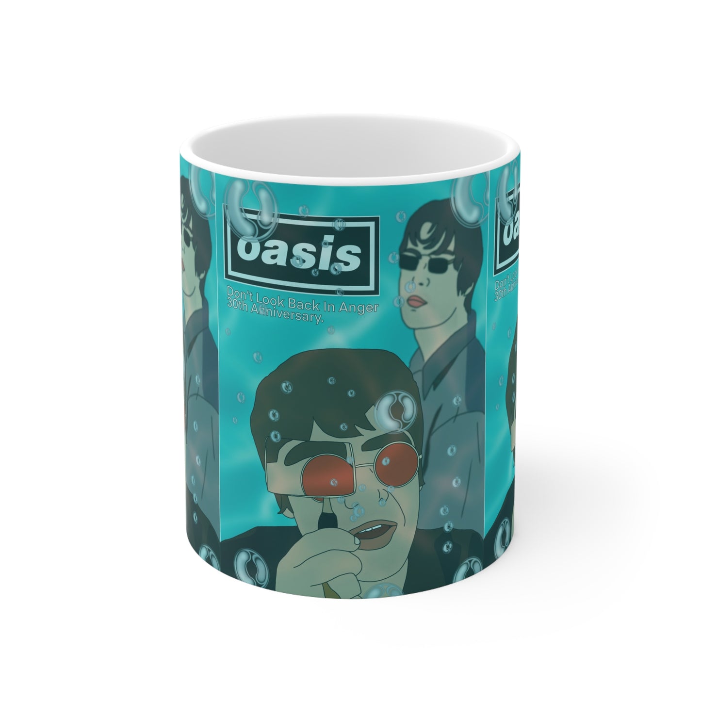 Oasis Don’t Look Back In Anger 30th Anniversary Mug | More Jam